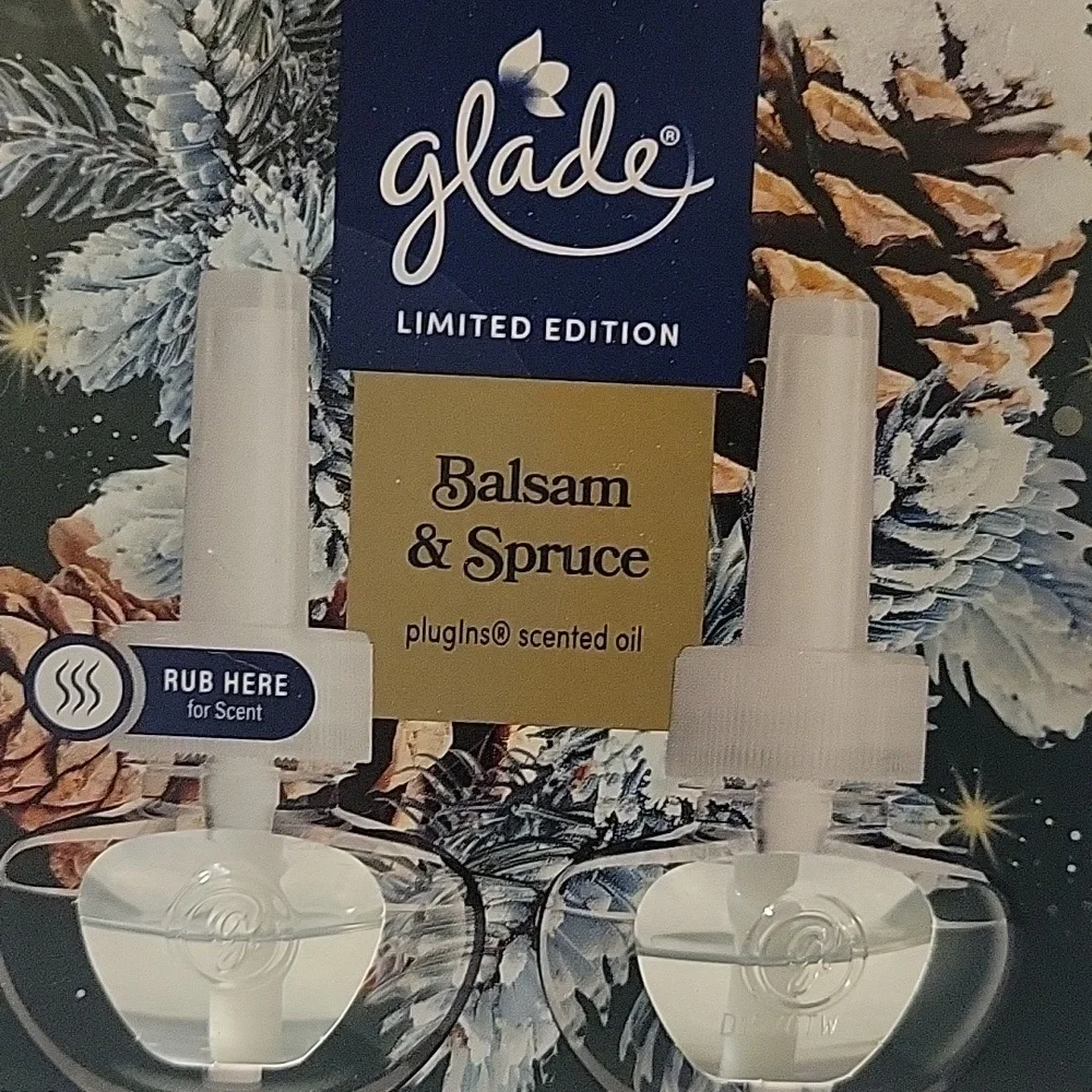 Glade® PlugIns® Refills Air Freshener, Balsam & Spruce, 1.34oz., 2 count